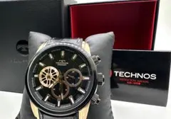 TECHNOS ★クロノグラフ 新品未使用腕時計のサムネイル