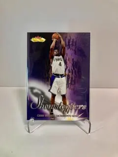 Chris Webber Fleer Showcase NBAカード