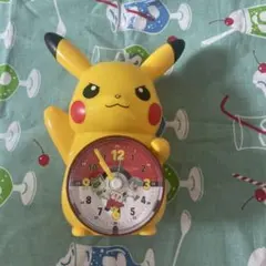 ポケットモンスター ピカチュウ 目覚まし時計