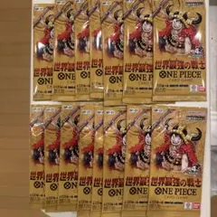 新品】ワンピース世界最強の戦士 24パック 封入率一致 - メルカリ