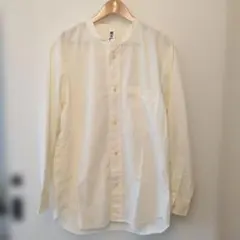 MHL.長袖シャツ XL オフホワイト　キナリのサムネイル