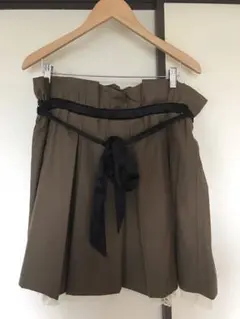 値下げ☆大きいサイズ カーキスカート