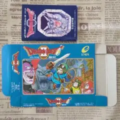 ドラゴンクエストII 悪霊の神々　空箱　取説　ソフト無し