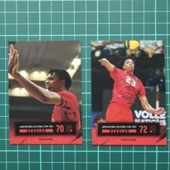バレーボール 男子日本代表2026 トレーディングカード エバデダンラリー