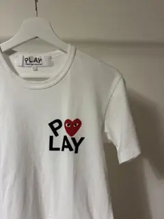 PLAY COMME des GARCONS ハートロゴTシャツ size Sのサムネイル
