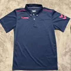 hummel ネイビー ポロシャツ Mサイズ