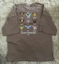 ポケモン イーブイ 進化系 Tシャツ 140サイズ