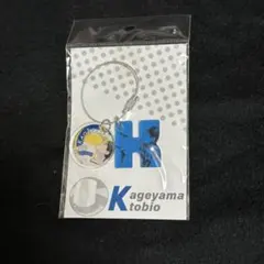 ハイキュー　影山飛雄　モチーフ2連キーホルダー