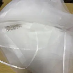 ウェディングベール カラー:オフホワイト 長さ:3m