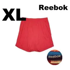 【吸汗速乾】リーボック Reebok メッシュ ハーフパンツ レッド XLのサムネイル