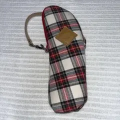 【良品】Betta 哺乳瓶ケース 保温ポーチ タータンレッド