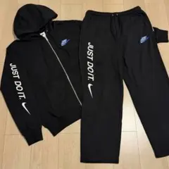 新品NIKE ナイキ セットアップ 上下 パーカー スウェットパンツ L
