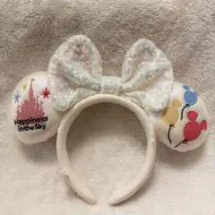 東京ディズニーリゾート ミニーマウス ホワイト バルーン カチューシャ