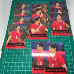 バラ売り可 バレーボール男子日本代表 カードセット 全13枚 山内晶大