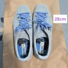 PUMA Clyde スニーカー ライトブルー　28cm