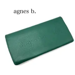agnes b. 本革 バイカラー 長財布 ロング ウォレットのサムネイル