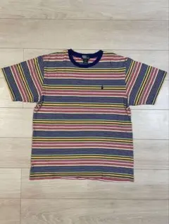 90s Polo by Ralph Lauren マルチストライプ Tシャツ