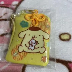 【お正月セール！】サンリオ　お守り風根付　ポムポムプリン