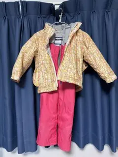 【スヌーピー様専用】子ども用スキーウェア 上下セット 100cm&120cm