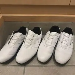 2セット　FootJoy ダイヤル式 フットジョイ ゴルフシューズ ホワイト