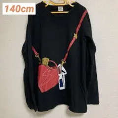 dev!rock　カットソー　ブラック　140cm