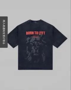 LÝFT VINTAGE LOGO BIG T-SHIRT - D.GREY - メルカリ