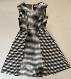 フェリシモ　IEDIT ノースリーブワンピース　Mサイズ