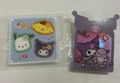 クロミ アクリルブローチ うるつやシール　ポムポムプリン ポチャッコ クロミ