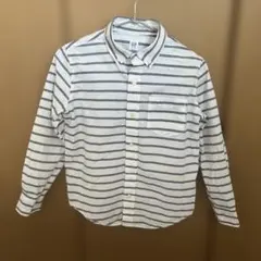 GAP KIDS ストライプ長袖シャツ M (8)