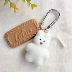 じゃらじゃらキーホルダー mojojojo Cherry on top うさぎ