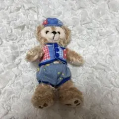 ディズニーシー15周年　ダッフィー　ぬいぐるみバッチ