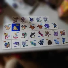 ポケモンパンデコキャラシール28枚まとめ売り