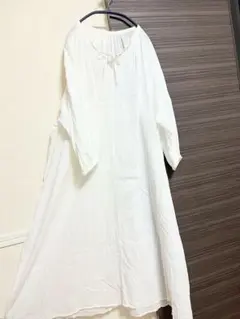 LOWRYS FARM コットン100%ゆったりワンピース