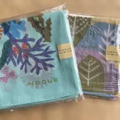 ヒビノコヅエ　ハンカチ　２枚セット
