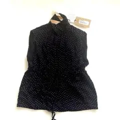 美品✨N21° ヌメロヴェントゥーノ レース刺繍ブラウス カーディガン 黒 
