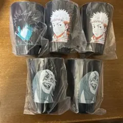 一番くじ 呪術廻戦 渋谷事変 ～弐～　L賞 ビジュアルタンブラー　5点セット