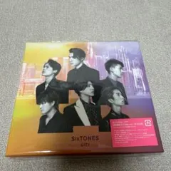 SixTONES CITY 【初回盤B】CD+Blu-ray