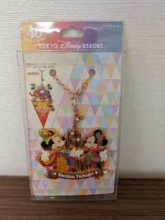 東京ディズニーリゾート　バケーションパッケージ　40周年　バッグチャーム