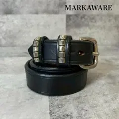 美品】Maison Boinet プンターレ ウエスタンベル卜 80/32 黒 - メルカリ