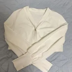 シロノサクラ Sun Crush！UV cardigan 勿忘草　ホワイトのサムネイル