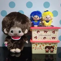 モンチッチ ぬいぐるみ&コンテナセット　セキグチ　モンメイトのサムネイル