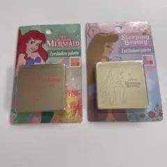 ディズニー プリンセス アイシャドウパレット 2個セット アリエル オーロラ姫