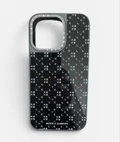 MCM iPhone17 pro ケース ブラック黒モノグラム - メルカリ