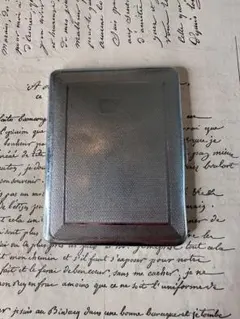 1900年代 英国 アンティーク 純銀製 シガレットケース 80g - メルカリ