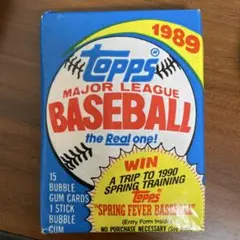 Topps 1989 MLB トレーディングカード 15枚入り