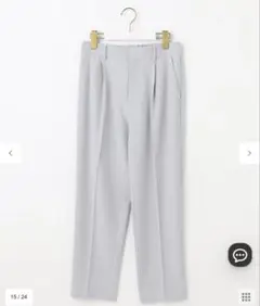 anysis パンツ　ズボン　リネンライクポリエステル パンツ　2