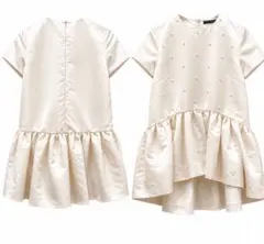 最終値下げ TSURU by mariko oikawa パールペプラムトップスのサムネイル