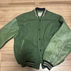 スタジャン オリーブグリーン Lサイズ