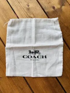 未使用！COACH ホワイト 巾着袋