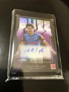 Topps soccer 町野修斗　サインカード 100シリ